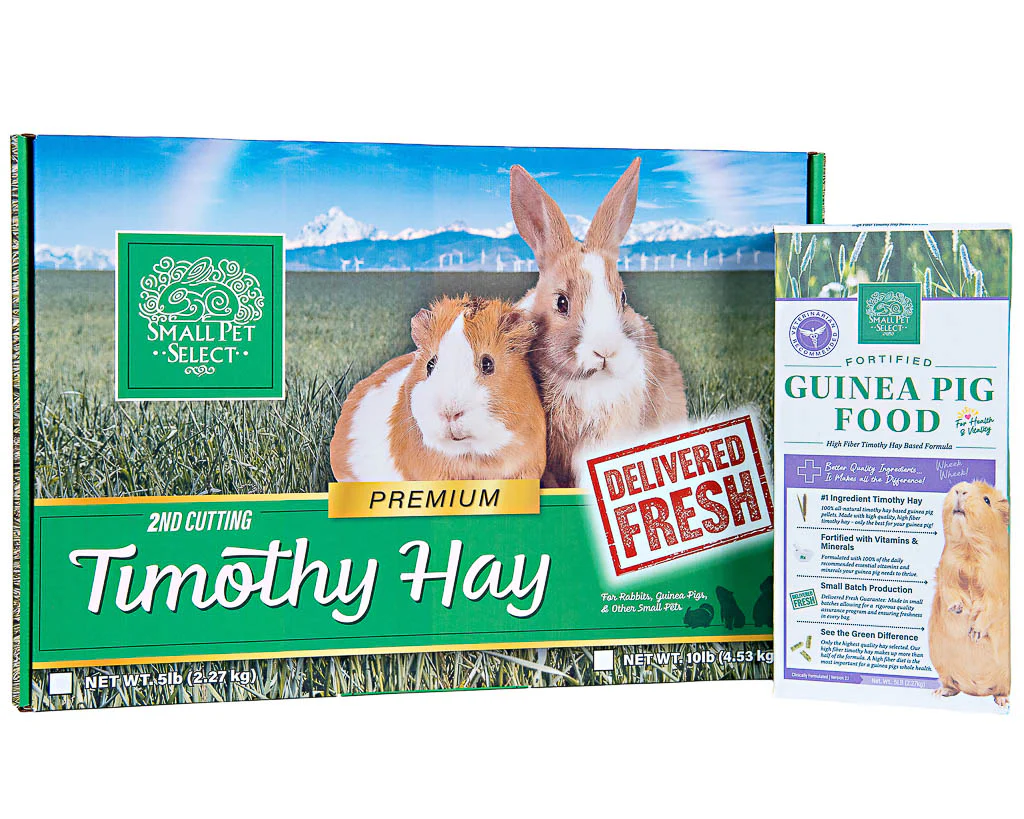2nd Cut Timothy Hay & Guinea Pig Food Pellets Bundle - Image 4