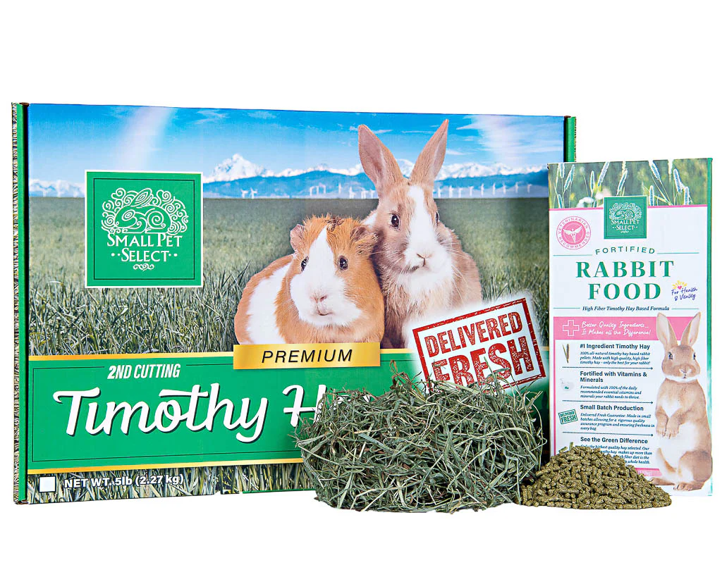 2nd Cut Timothy Hay & Rabbit Food Pellets Bundle - Image 3