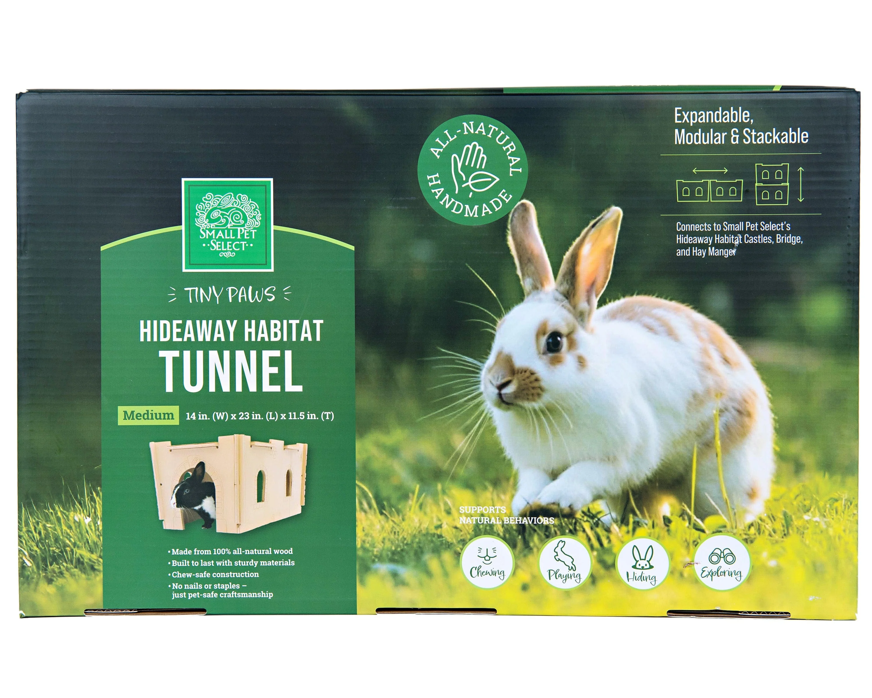 Tiny Paws - Hideaway Habitat Tunnel