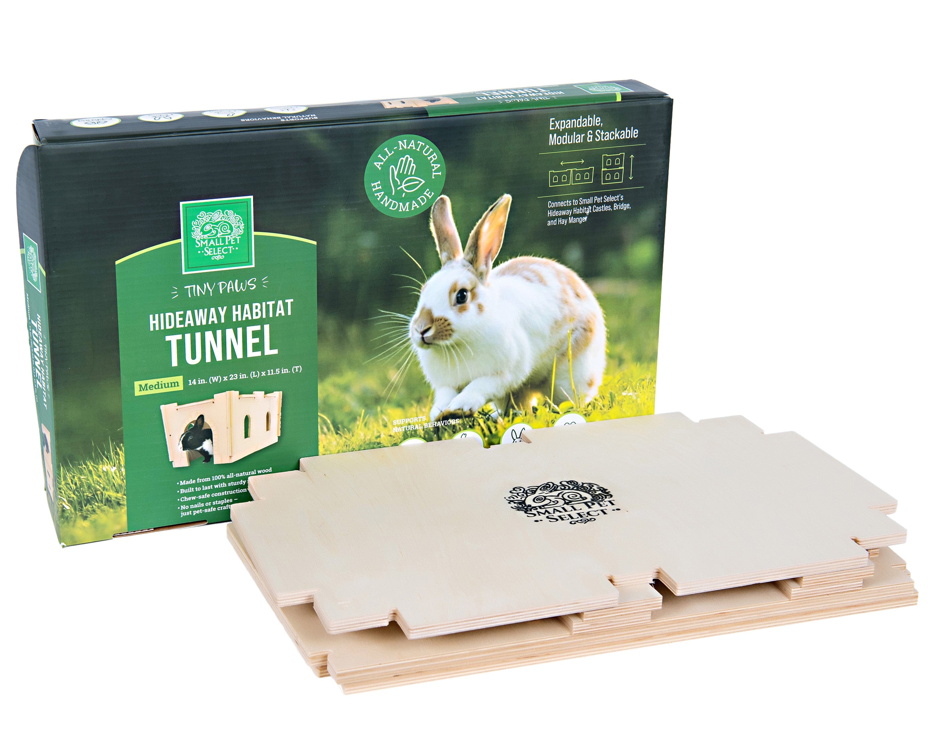 Tiny Paws - Hideaway Habitat Tunnel - Image 2
