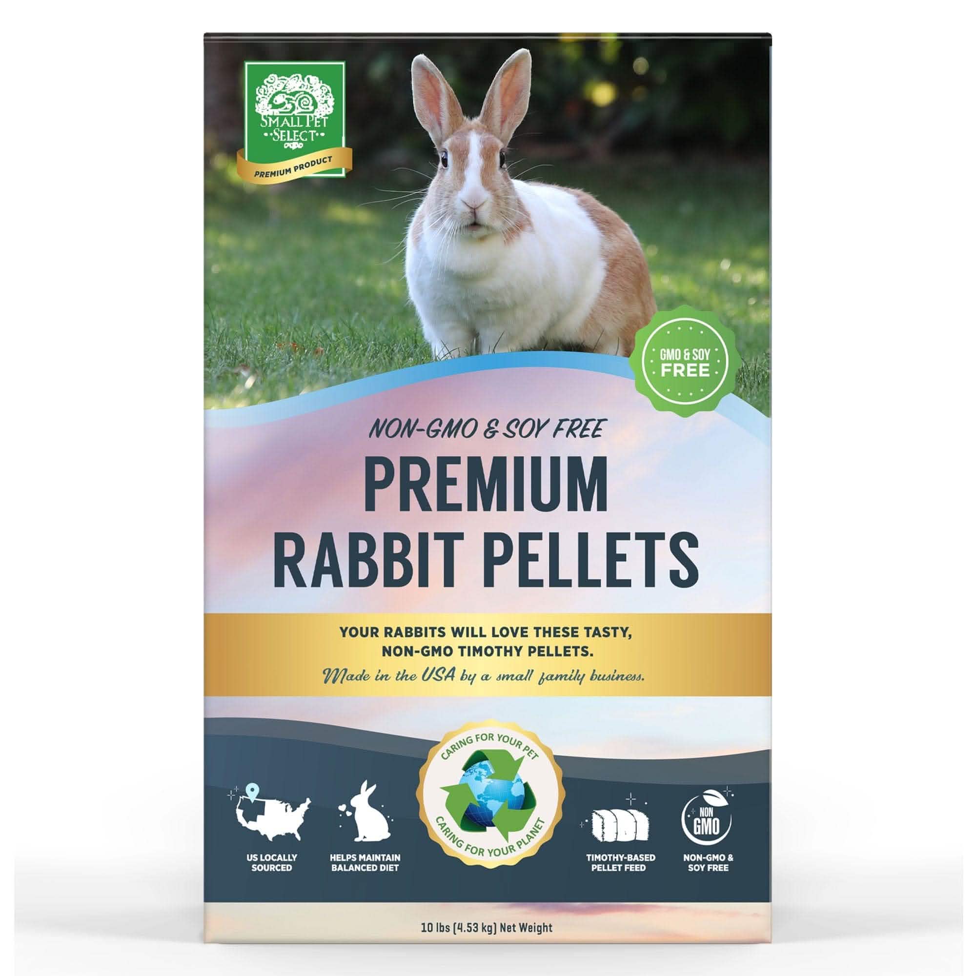 Premium Rabbit Food Pellets - Non-GMO, Soy-Free, High-Fibre Formula - Image 3