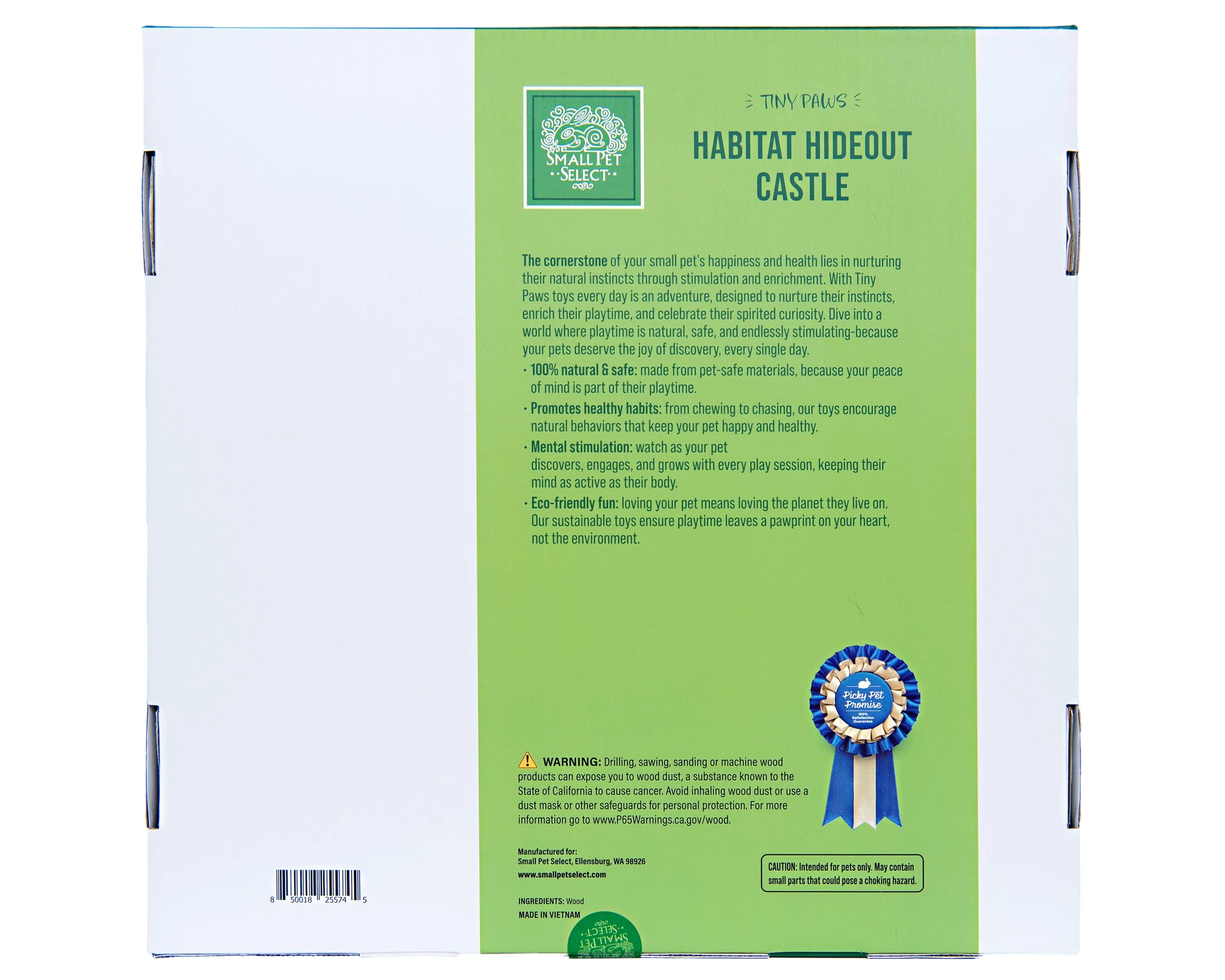Tiny Paws - Habitat Hideout Castle - Medium - Image 3