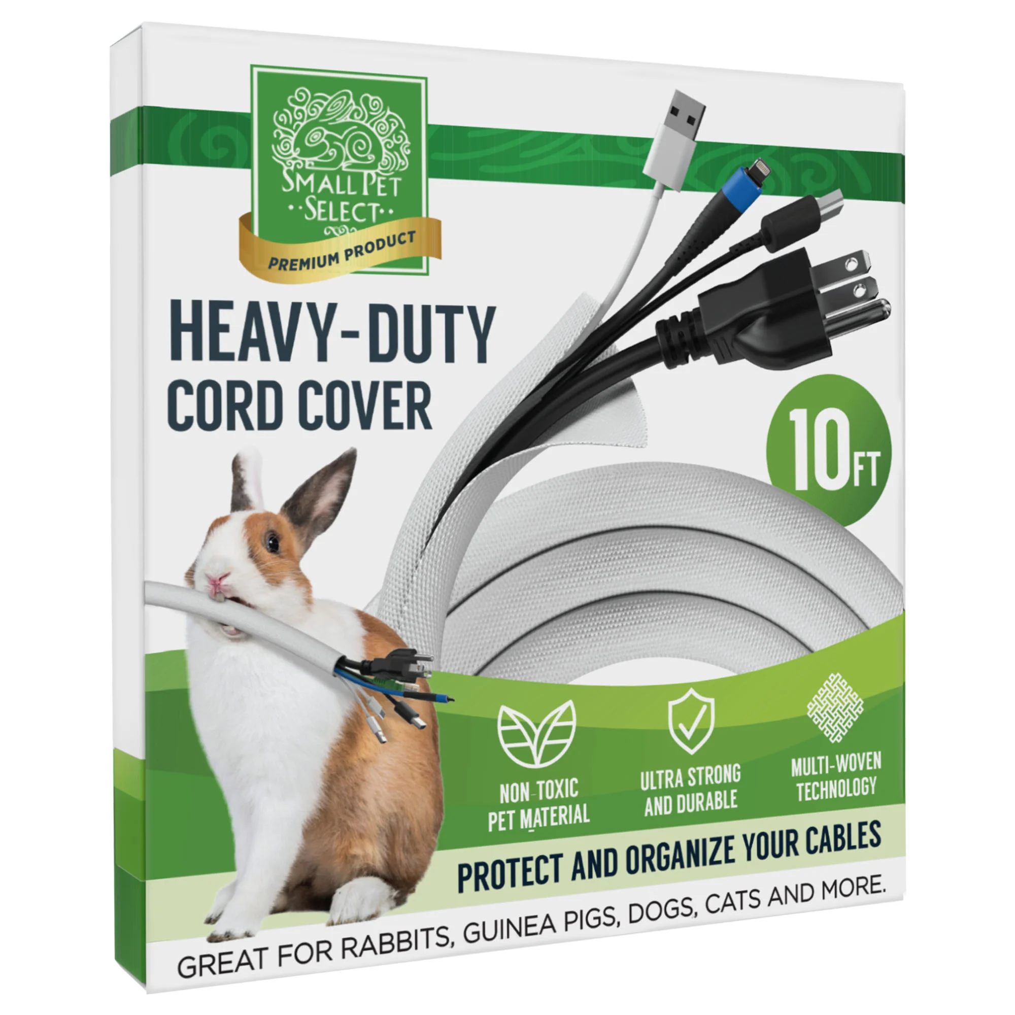 Small Pet Heavy Duty Cord Cover - Image 2